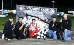 Ross Rankine in Columbus Speedway